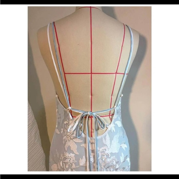 Crepe silk multi-way tie back dress - Picture 4 of 6